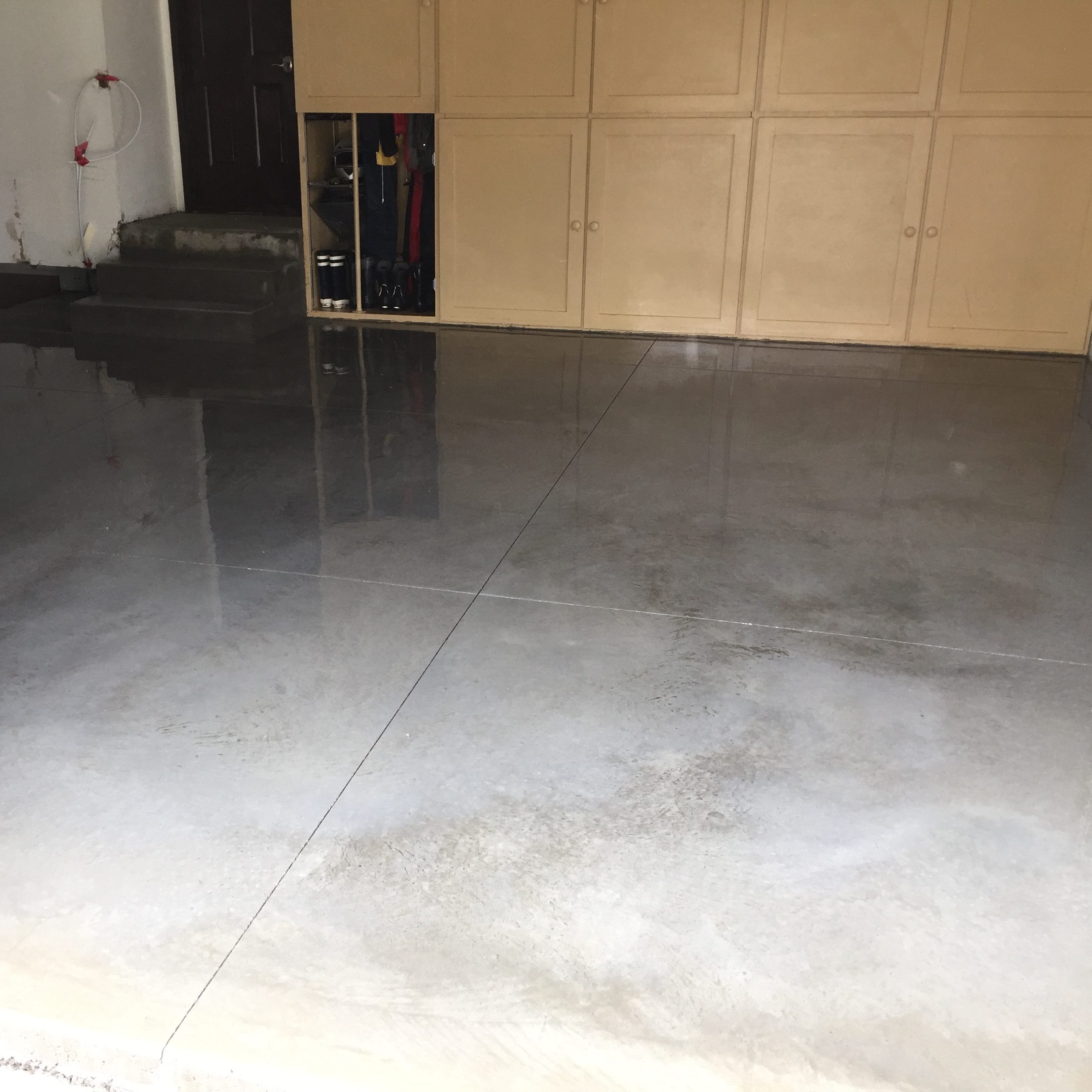 Polish Finished Concrete Floor in Thorndale Ontario