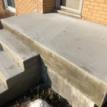 Brushed Finished Concrete Porch in London Ontario
