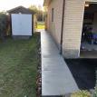 Brushed Finished Concrete Walkway in London Ontario