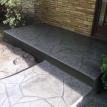 Arizona Flagstone Stamped Concrete Porch in London Ontario