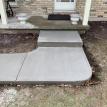 Brushed Concrete Step in London Ontario