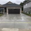 Brushed Concrete Driveway in St. Thomas Ontario