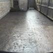 Rough Cut Stone Stamped Concrete Patio in Thamesford Ontario