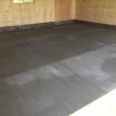 Brush Finished Concrete Floor in Thamesford Ontario