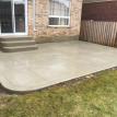 Brushed Finished Concrete Patio in London Ontario